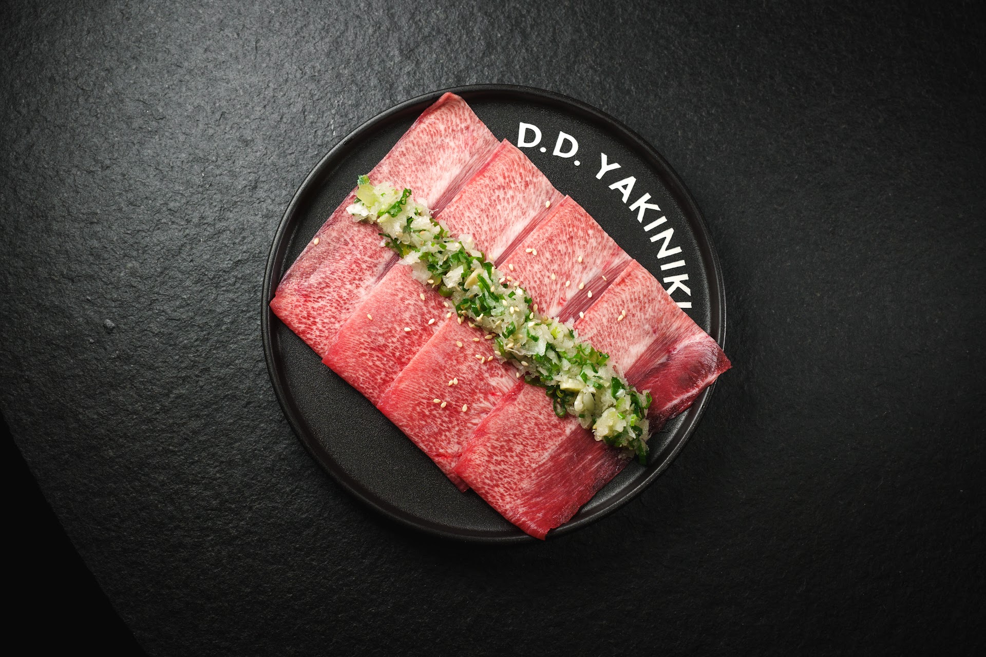 台北信義-道町燒肉-A5和牛霜降蔥鹽